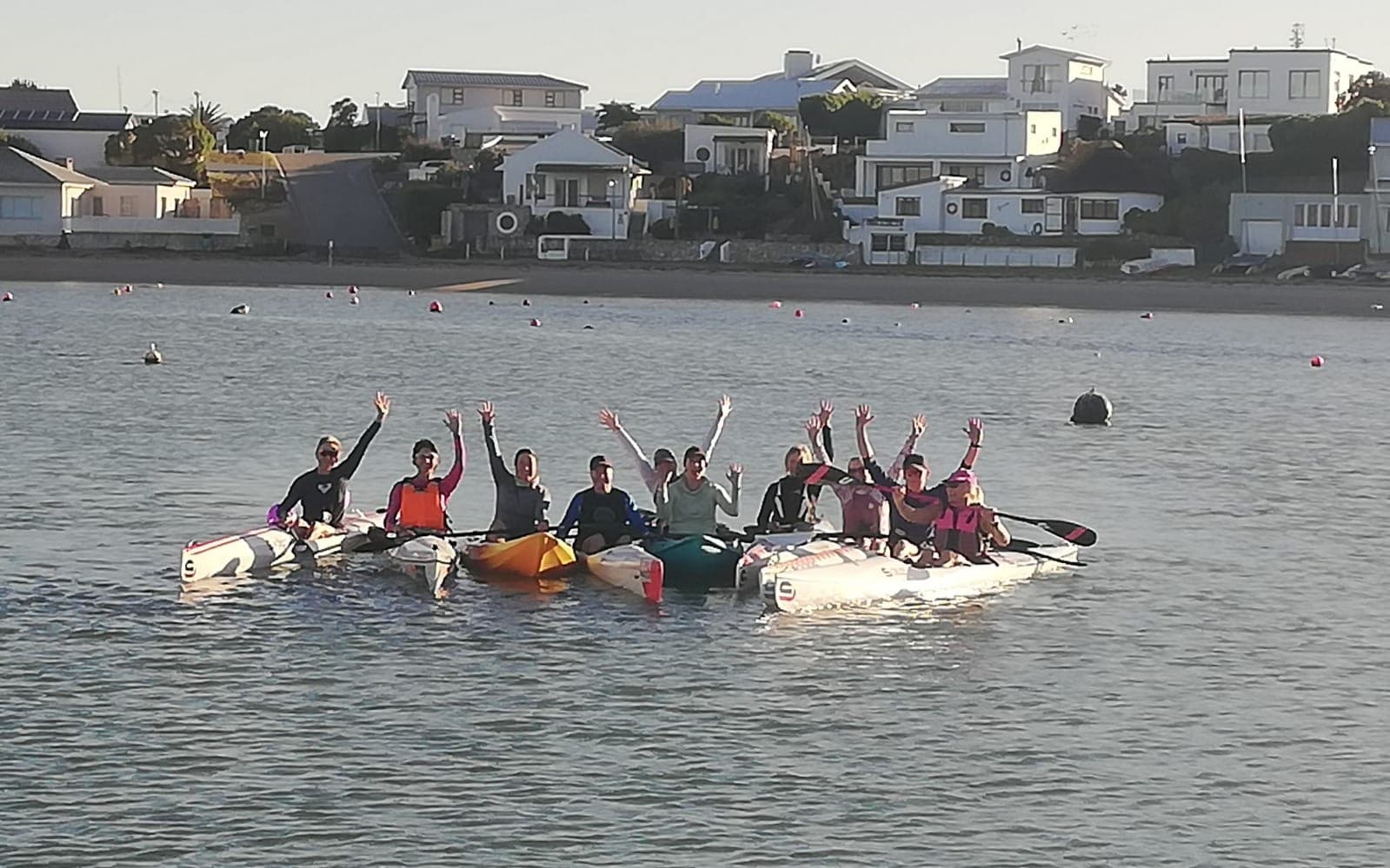 Lagoon Paddle Group in Langebaan