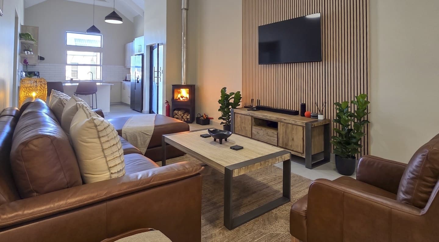 The Seahorse | Luxury Coastal Home + Fireplace in Spartikus Lifestyle Village, Langebaan